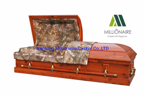 Ataúdes de madera maciza de cedro con olor aromático