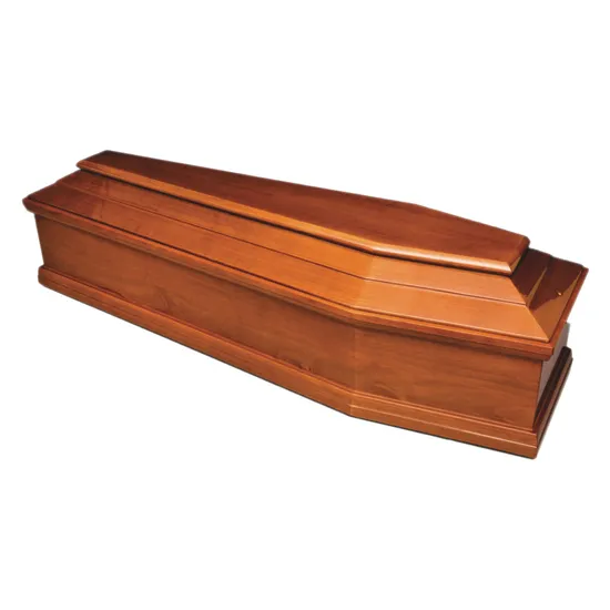 Fabricante de ataúd de madera maciza de alta calidad