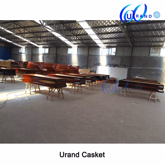 Ataúd y ataúd de cedro rojo macizo americano local